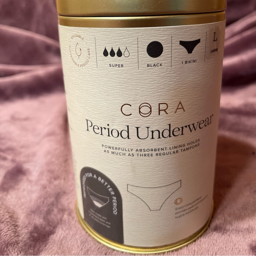 Cora bikini cut period underwear